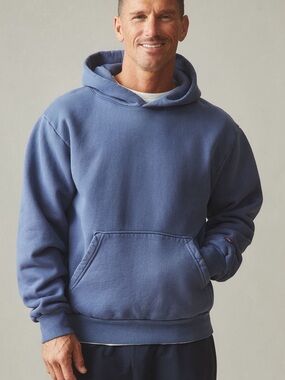 NWOT American Giant Unisex American Vintage Pullover Blue Jean Sweatshirt